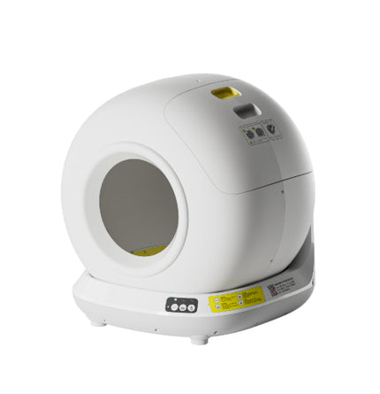 Fully Enclosed Automatic Self-cleaning Cat Litter Box With Extra-large Tray To Prevent Litter Tracking