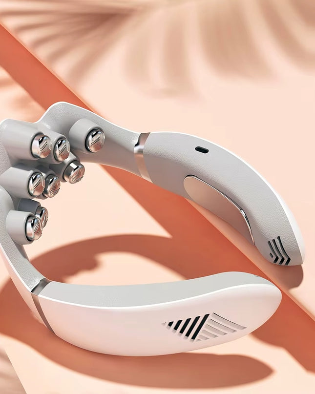 Wholesale Customized Wireless Personal Portable Neck Wearable Massagers Cold And Warm Hanging Neck Massager