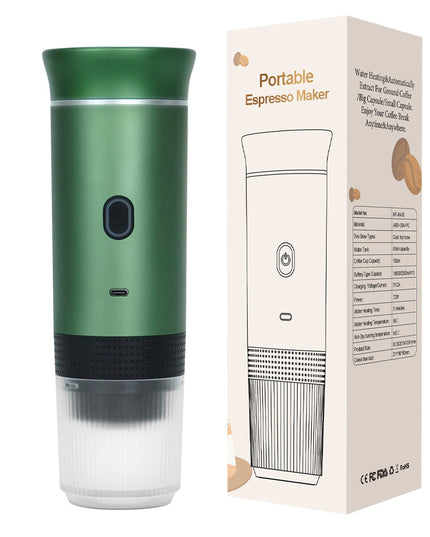 Self-heating Espresso Car Coffee Machine