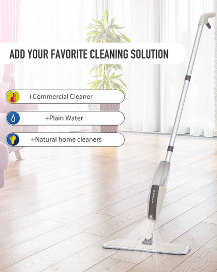 Spray Mop Detachable Magic Mop Wooden Floor Flat Mops Home