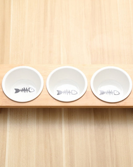 Fashion Cat Dog Feeders Bowls