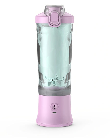 Portable Blender 600ML Electric Juicer Fruit Mixers 4000mAh USB Rechargeable Smoothie Mini Blender Personal Juicer Colorf
