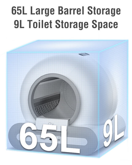 Automatic Cat Litter Box Cleaning And Deodorizing Smart Litter Box