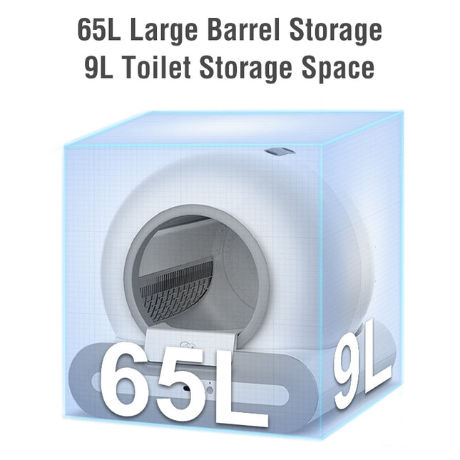 Automatic Cat Litter Box Cleaning And Deodorizing Smart Litter Box