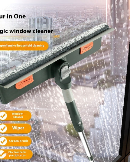 Household Lengthened Splicing Rod Window Cleaning Wiper Blade