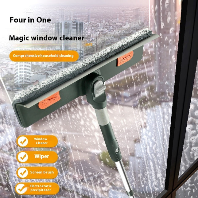 Household Lengthened Splicing Rod Window Cleaning Wiper Blade
