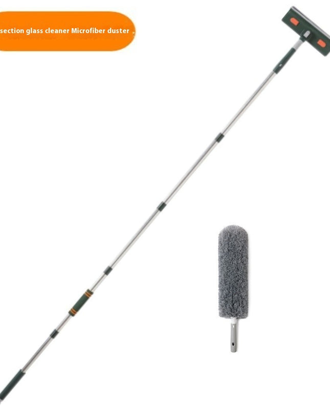 Household Lengthened Splicing Rod Window Cleaning Wiper Blade