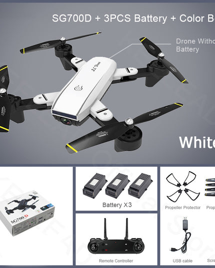 Quadrocopter with dual cameras