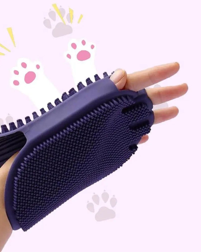 Massaging Pet Shampoo Brush, Soft Bristle Pet Grooming Brush, Dual-Sided Cleaning Brush Ideal For Dog Grooming And Shampooing 1pcs