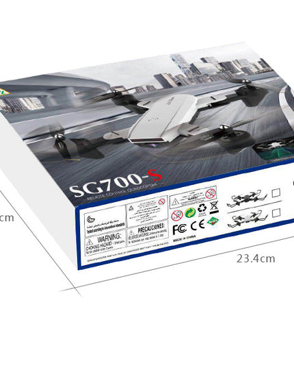 Quadrocopter with dual cameras