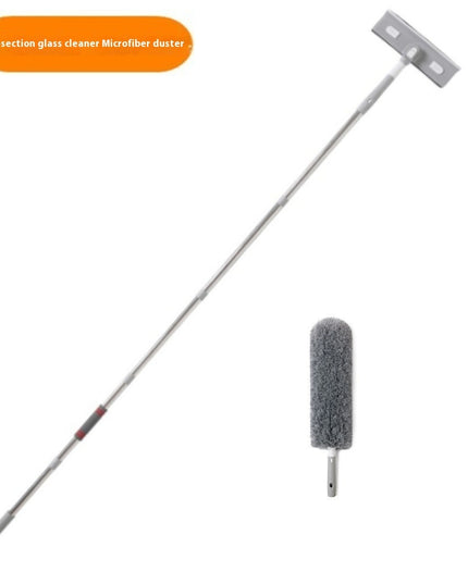 Household Lengthened Splicing Rod Window Cleaning Wiper Blade