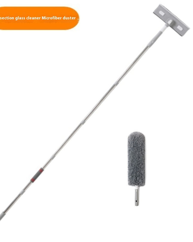 Household Lengthened Splicing Rod Window Cleaning Wiper Blade