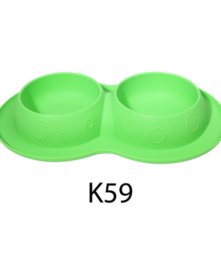 Pet Supplies Custom Non Slip Waterproof Silicone Water Food 2 In 1 Mat Pad Pet Bowls & Feeders