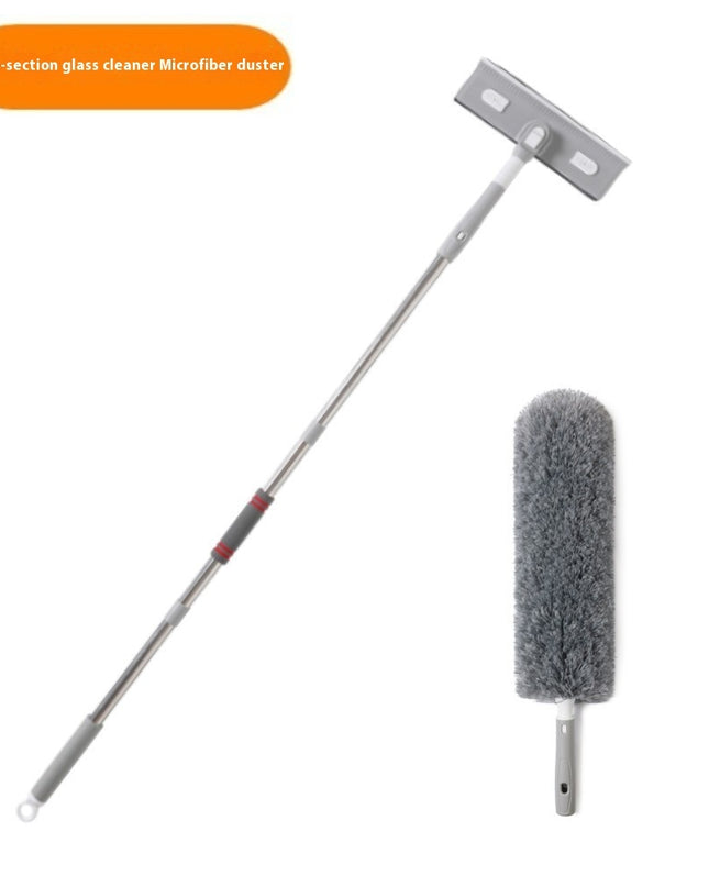 Household Lengthened Splicing Rod Window Cleaning Wiper Blade