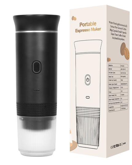 Self-heating Espresso Car Coffee Machine