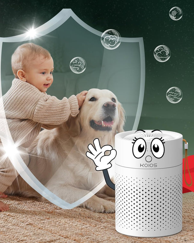 Air Purifiers For Home Bedroom H13 True HEPA Air Filter, Quiet Air Cleaner,Portable Small Air Purifier For Office, Living Room,Amazon Banned Sales Platform